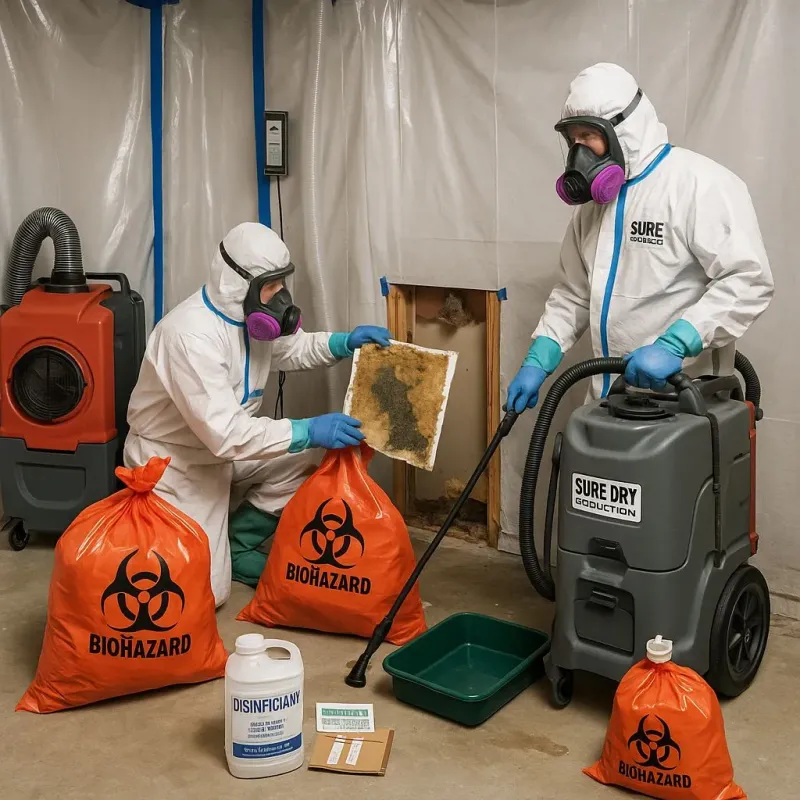 Contaminated Water Handling Protocols process in Greenbriar, VA