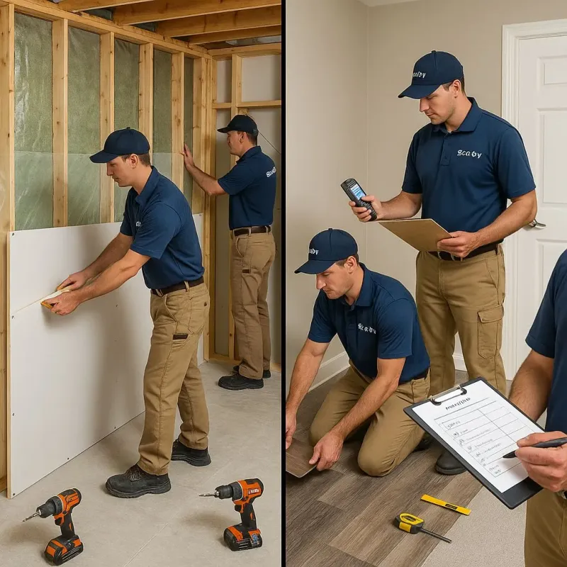 Repairs and Reconstruction process in Greenbriar, VA